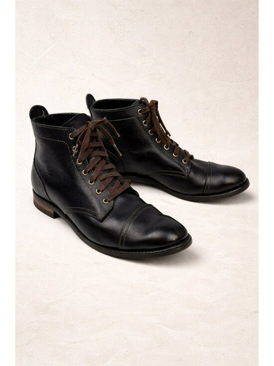 Allen Edmonds Promontory Point Cap Toe Leather Boots Mens 9.5-10 main image 11